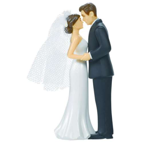 Bride and Groom Cake Topper #2